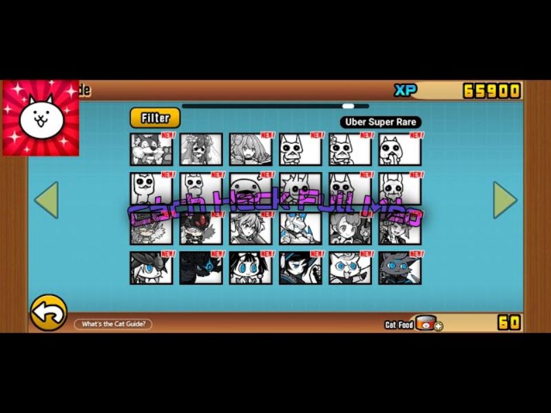 Tải The Battle Cats Hack (Full Mèo, Vô Hạn Tiền) v15.4.1 100 hình dạng mèo trong The Battle Cats