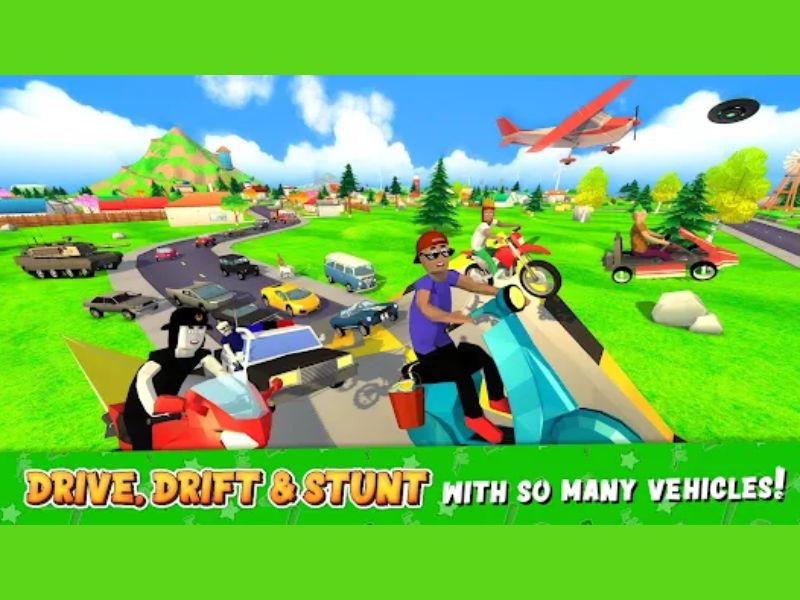 Tải Dude Theft Wars Theartpics Mod APK (Vô Hạn Tiền, Bất Tử) v0.9.0.9f6 Cốt Truyện Đúng Tâm Lý Trong Dude Theft Wars Theartpics Mod APK