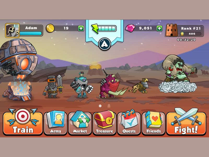 Tải Hack Tower Conquest (Vô Hạn Tiền, Kim Cương) v23.0.47 Lối chơi chiến thuật trong Hack Tower Conquest