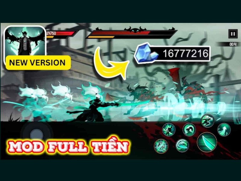 Tải Hack Shadow Knight (Full Tiền, Nhân Vật, Menu, No Ads) v3.24.410 Full Tiền Với Hack Shadow Knight