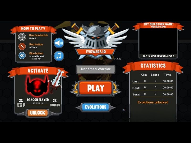 Tải Evowars Io Hack Modlmh.com (Menu Mod, Bất Tử, Lên Level Nhanh) v2.0.138 Mod Menu với Evowars Io Hack Modlmh.com