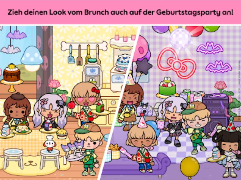 Tải Toca Life World Mod Hack.cyou (Mở Khóa Tất Cả, Nhân Vật, Nội Thất) v1.131.2 Sáng tạo thế giới theo cách riêng trong Toca Life Modlh.com