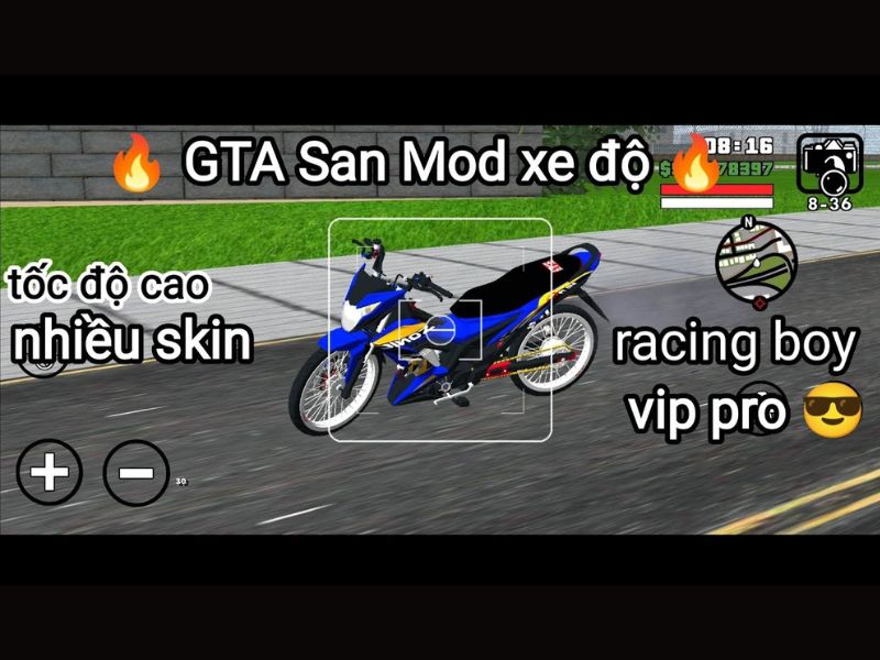 Tải GTA San Andreas 2.11.277 Androidmentor (Mod Xe Độ, Việt Hoá) v2.11.311 Xe độ cực đỉnh với GTA San Modpure
