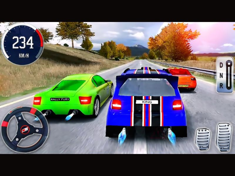 Tải Rally Fury Hack (Vô Hạn Tất Cả, Tiền, Kim Cương) v1.121 Cảm giác lái chân thực trong Rally Fury Hack