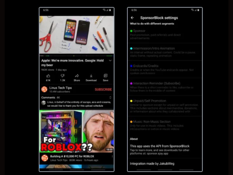 Tải Youtube Vanced APK (Mod Premium, No Ads) v20.32.36 Tùy chỉnh giao diện sáng hoặc nền tối trong Youtube Vanced APK