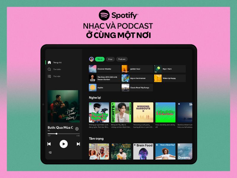 Tải Spotify Mod APK (Premium) v9.1.64.1672 Mới Nhất Giới Thiệu Về Ứng Dụng Âm Nhạc “Siêu Hot” Spotify Mod APK