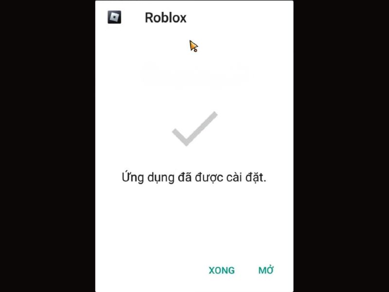 Tải Hack Blox Fruit VN Delta X v2.721 Mới Nhất Hoàn tất cài đặt các bạn nhấn Mở