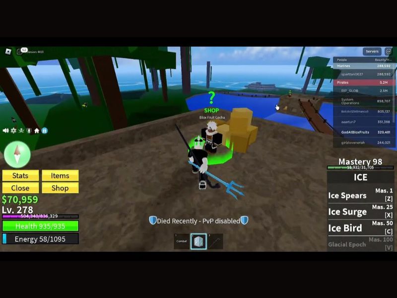 Tải Hack Blox Fruit Apkmoday Update 30 (Full Trái Ác Quỷ, Giọt Nước, Anti Ban, Auto Farm) Sức Mạnh Chiến Đấu Sinh Động trong Hack Blox Fruit Apkmoday