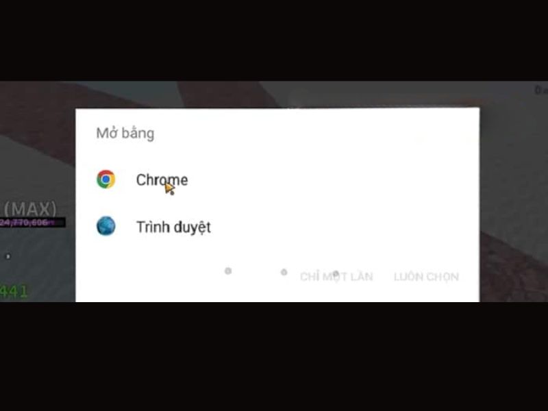 Tải Hydrogen Hack Roblox v2.720 Mới Nhất Nhấn chọn Chrome