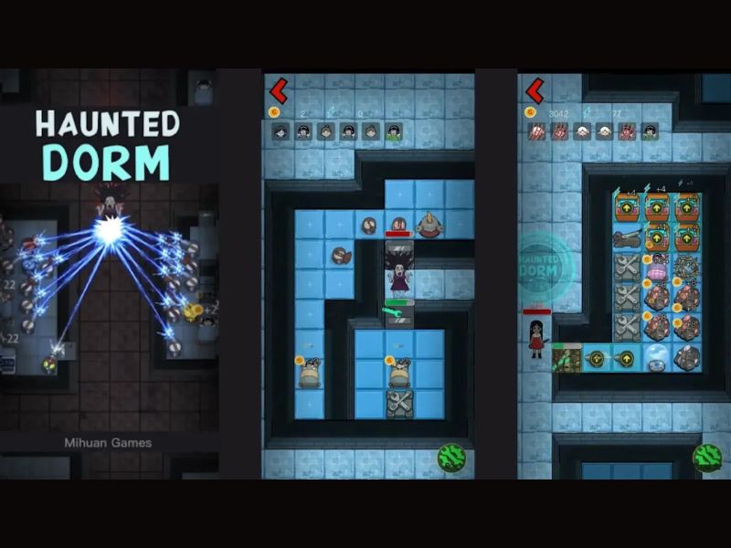 Tải Hack Haunted Dorm (Menu, Vô Hạn Tiền, Năng Lượng) v1.8.3 Lối chơi chiến thuật phòng thủ căng não trong Hack Haunted Dorm