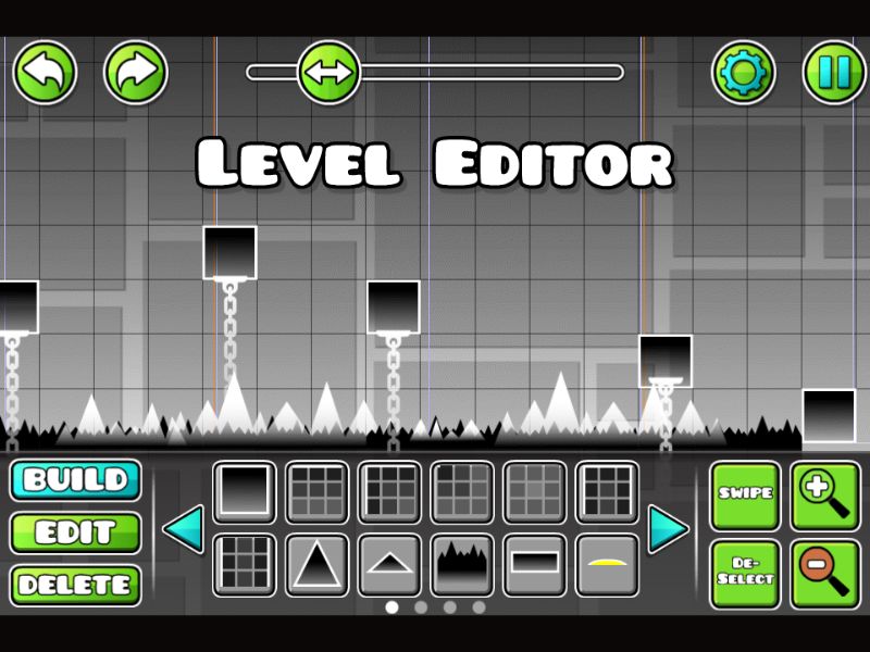 Tải Geometry Dash Hack (Mod Menu, Bất Tử, Tiền) V2.2.145 Sự đa dạng trong các chế độ chơi Trong Geometry Dash Hack