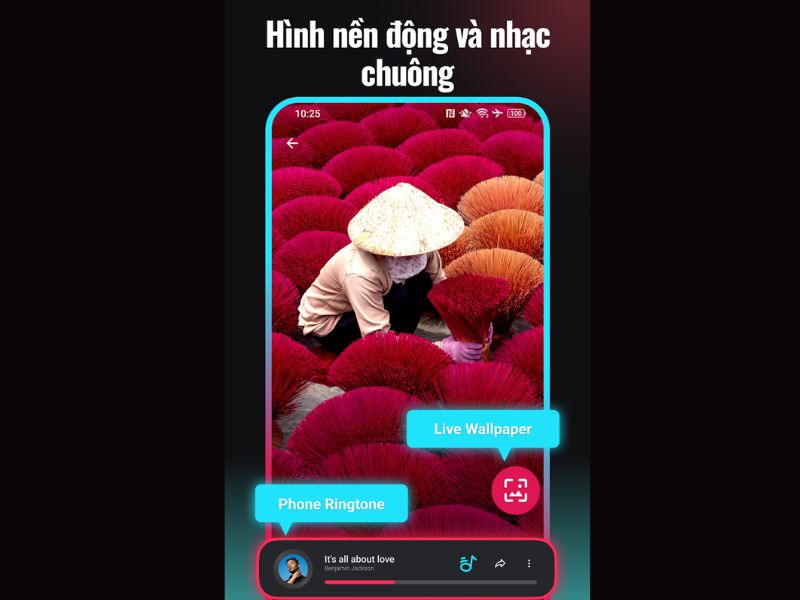 Tải Snaptik TikTok APK v3.4.9 Mới Nhất Cho Điện Thoại Thiết lập hình nền động và nhạc chuông trong Snaptik