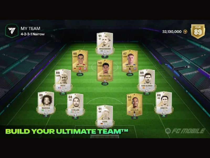 Tải Hack FC Mobile Mod APK (Vô Hạn Tiền, Kim Cương, Mở khóa Full Cầu Thủ) v26.2.02 Xây dựng đội hình trong mơ với Hack FC Mobile Mod APK