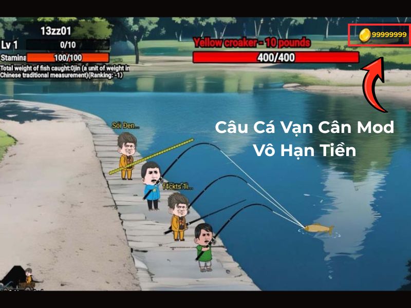 Tải Câu Cá Vạn Cân Mod APK (Menu, Vô Hạn Tiền, Dây Không Đứt) v1.72.4 Câu Cá Vạn Cân Mod APK Có Gì Đặc Biệt Trên MODLMH?
