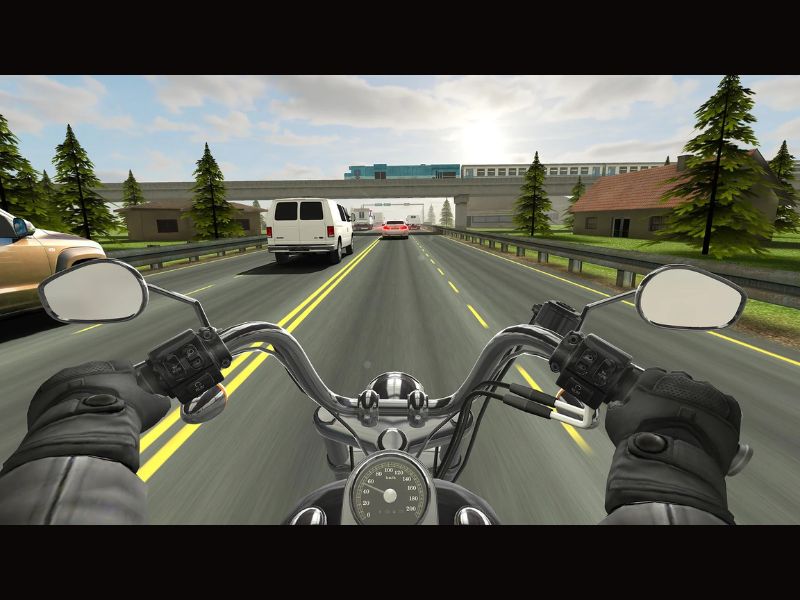 Tải Hack Traffic Rider Mod APK (Full xe, Vô Hạn Tiền) v2.11 Đồ Họa Và Âm Thanh trong Hack Traffic Rider Mod APK