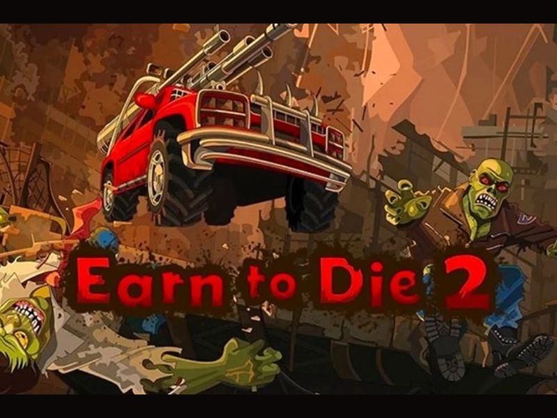 Tải Earn To Die 2 Hack APK (Vô Hạn Tiền, Mở Khoá Xe) v1.4.58 Earn To Die 2 Hack - Game Đua Xe Bắn Zombie Siêu Hay Cho Android