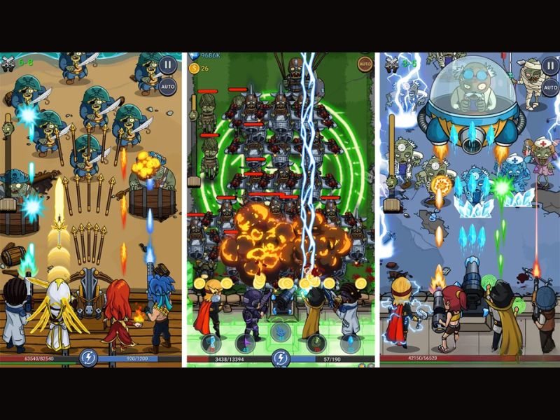 Tải Hack Zombie War (Vô Hạn Tiền, Kim Cương) v360 Game hành động thủ thành trong Hack Zombie War