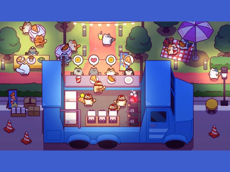 Tải Hack Cat Snack Bar (Vô Hạn Tiền, Kim Cương, Mua Sắm) v1.0.216 Game mô phỏng quản lý quán Bar của mèo với Hack Cat Snack Bar