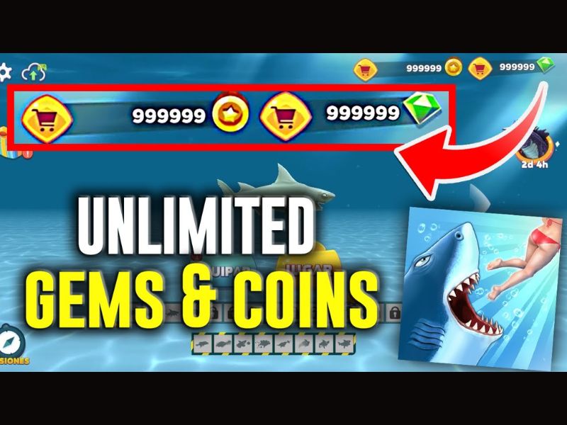 Tải Hack Hungry Shark Evolution (Menu, Vô Hạn Tiền, Kim Cương) v14.2.2 Hungry Shark Evolution Hack Có Gì Hấp Dẫn Người Chơi?