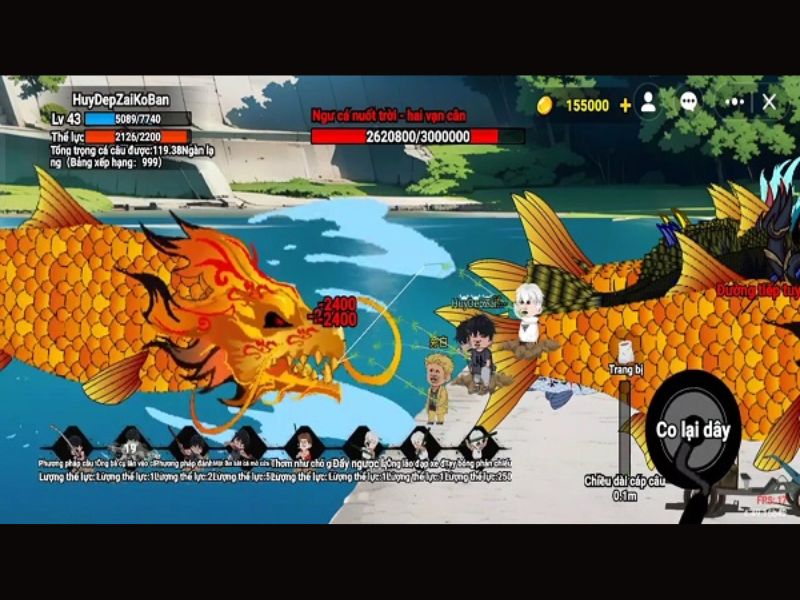 Tải Câu Cá Vạn Cân Mod APK (Menu, Vô Hạn Tiền, Dây Không Đứt) v1.72.4 Lối chơi cân bằng giữa mô phỏng và giải trí trong Câu Cá Vạn Cân Mod APK