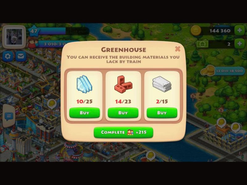 Tải Township Hack (Vô Hạn Tiền) v37.0.2 Miễn Phí Cho Android Nâng cấp nhà kho trong Township Hack