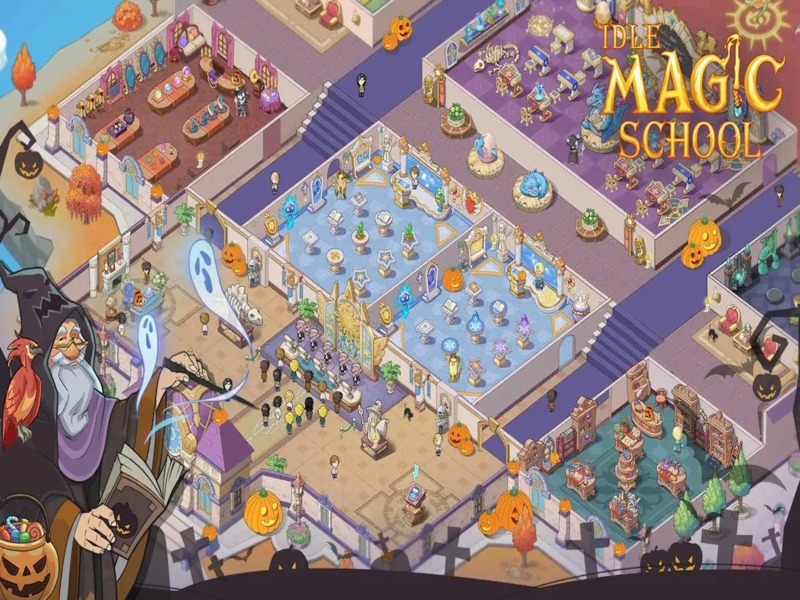 Tải Hack Idle Magic School (Vô Hạn Tiền, Nước Thánh) V3.1.6 Tiến Trình Phát Triển Rõ Ràng, Dễ Theo Dõi