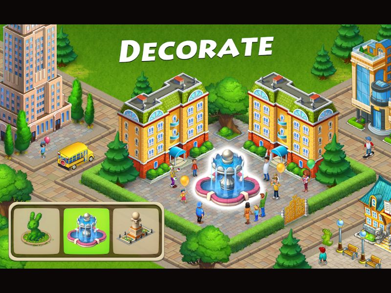 Tải Township Hack (Vô Hạn Tiền) v37.0.2 Miễn Phí Cho Android Trang trí thị trấn theo sở thích trong Township Hack