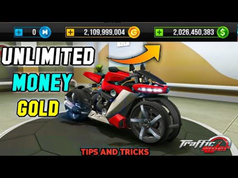 Tải Hack Traffic Rider Mod APK (Full xe, Vô Hạn Tiền) v2.11 Vô Hạn Tiền trong Hack Traffic Rider Mod APK