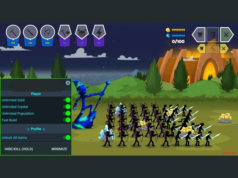 Tải Stick War: Saga Hack (Vô Hạn Tiền, Kim Cương, Menu) v2026.5.5025 Các Yếu Tố Làm Nên Sức Hấp Dẫn Của Stick War: Saga Hack