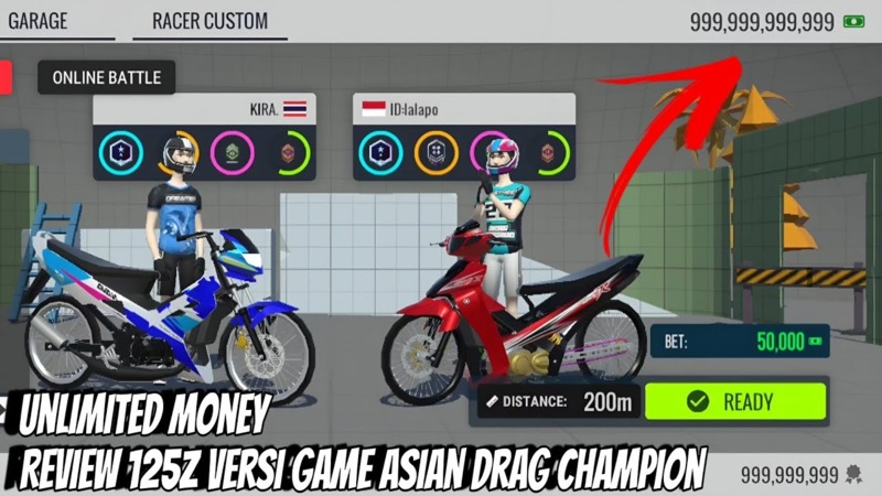 Tải Hack Asian Drag Champion (Vô Hạn Tiền, Tốc Độ) V1.0.7 Tính Năng Nổi Bật Trong Hack Asian Drag Champion