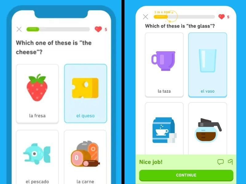 Tải Hack Duolingo (Mở Khoá Premium, Menu, Vô Hạn Tim, Kim Cương) v6.86.5 Bài học tương tác liên tục trong Hack Duolingo