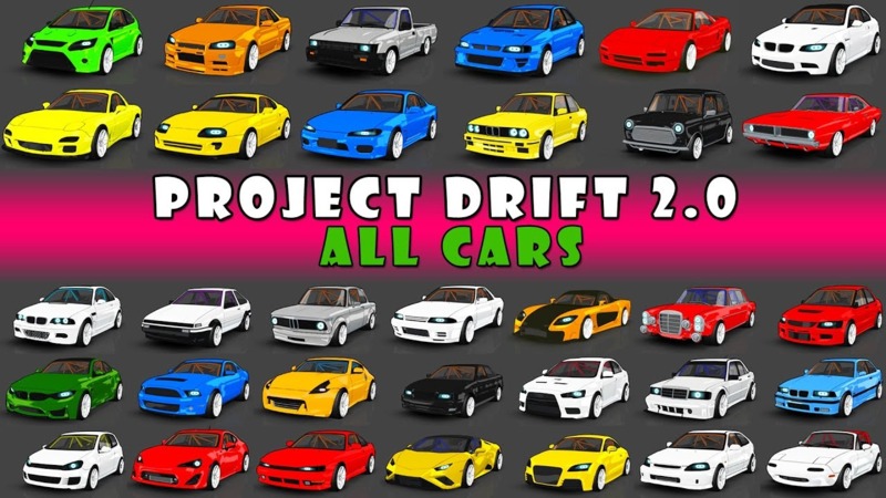 Tải Hack Project Drift 2.0 (Vô Hạn Tiền, Mua Sắm, Menu) v154 Tính Năng Nổi Bật Trong Hack Project Drift 2.0