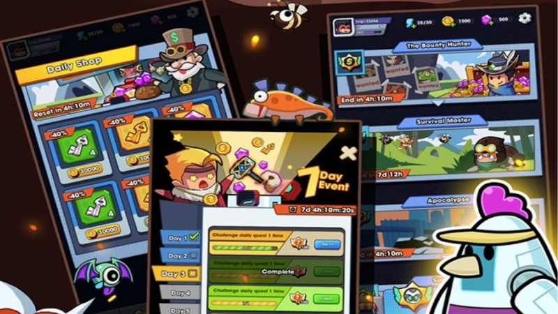Tải Hack Hero Survival Io (Vô Hạn Kim Cương, Menu, Bất Tử) v1.8.2 Lối Chơi Sinh Tồn Hấp Dẫn