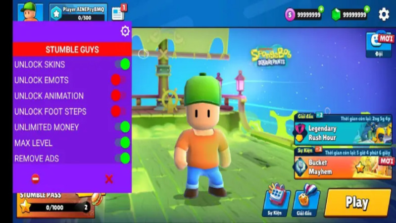 Tải Stumble Guys Mod Hack.boats (Mở Khóa Full Skin) v0.100.2 Tính Năng Nổi Bật Trong Stumble Guys Mod Hack.boats