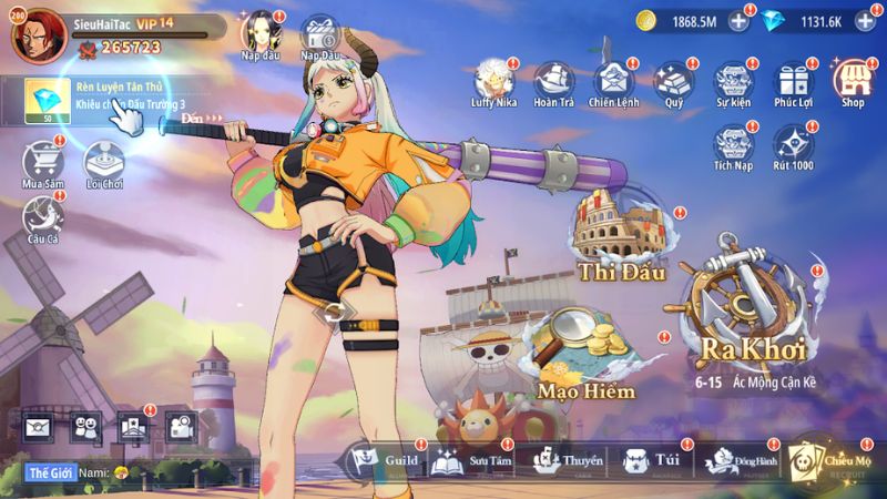 Tải Hack Siêu Hải Tặc (Vô Hạn Tiền, Full Tướng) v7.3180.14 Các Bí Kíp Vượt Khơi Cùng Hack Siêu Hải Tặc