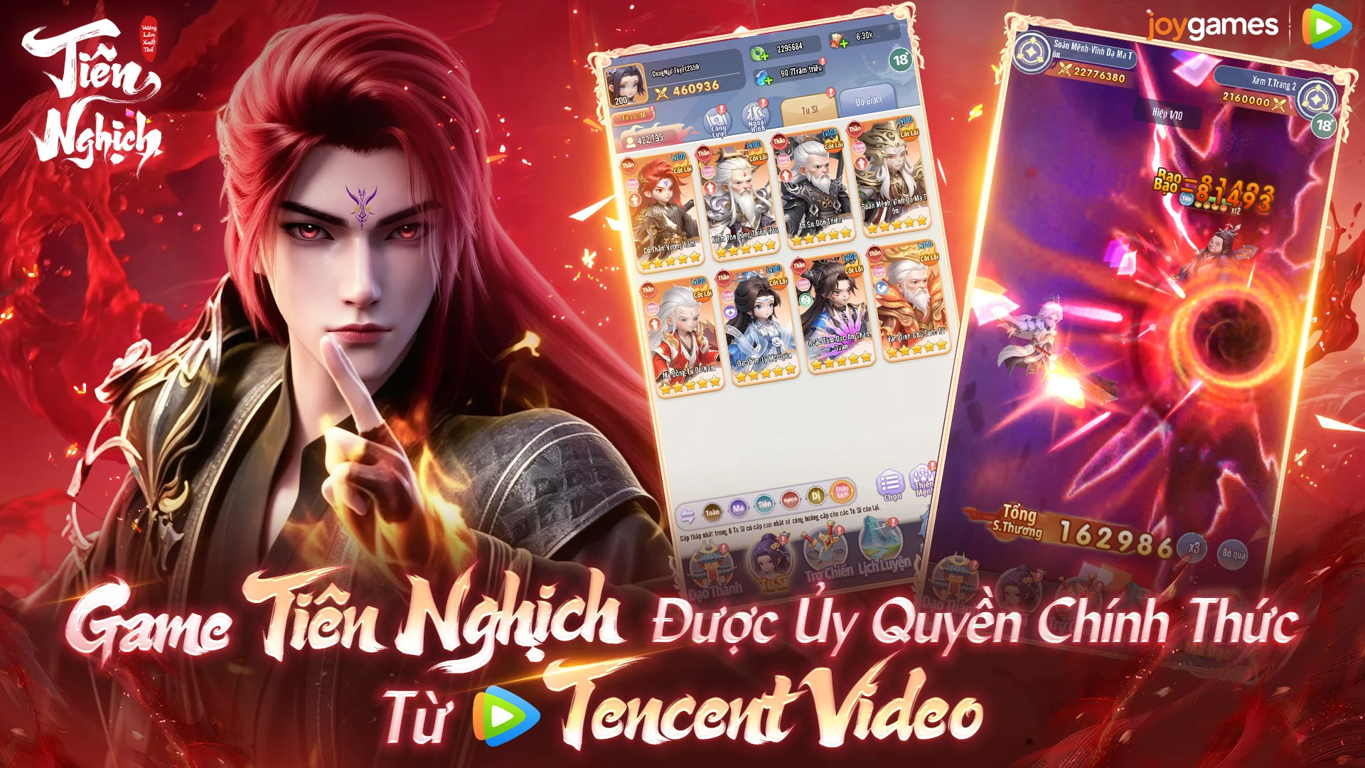 Tải Tiên Nghịch Mobile Joygames MOD APK (Mod Menu, One Hit, Vô Hạn Tiền) Mới Nhất v1.6 Tien Nghich Mobile Joygames 1