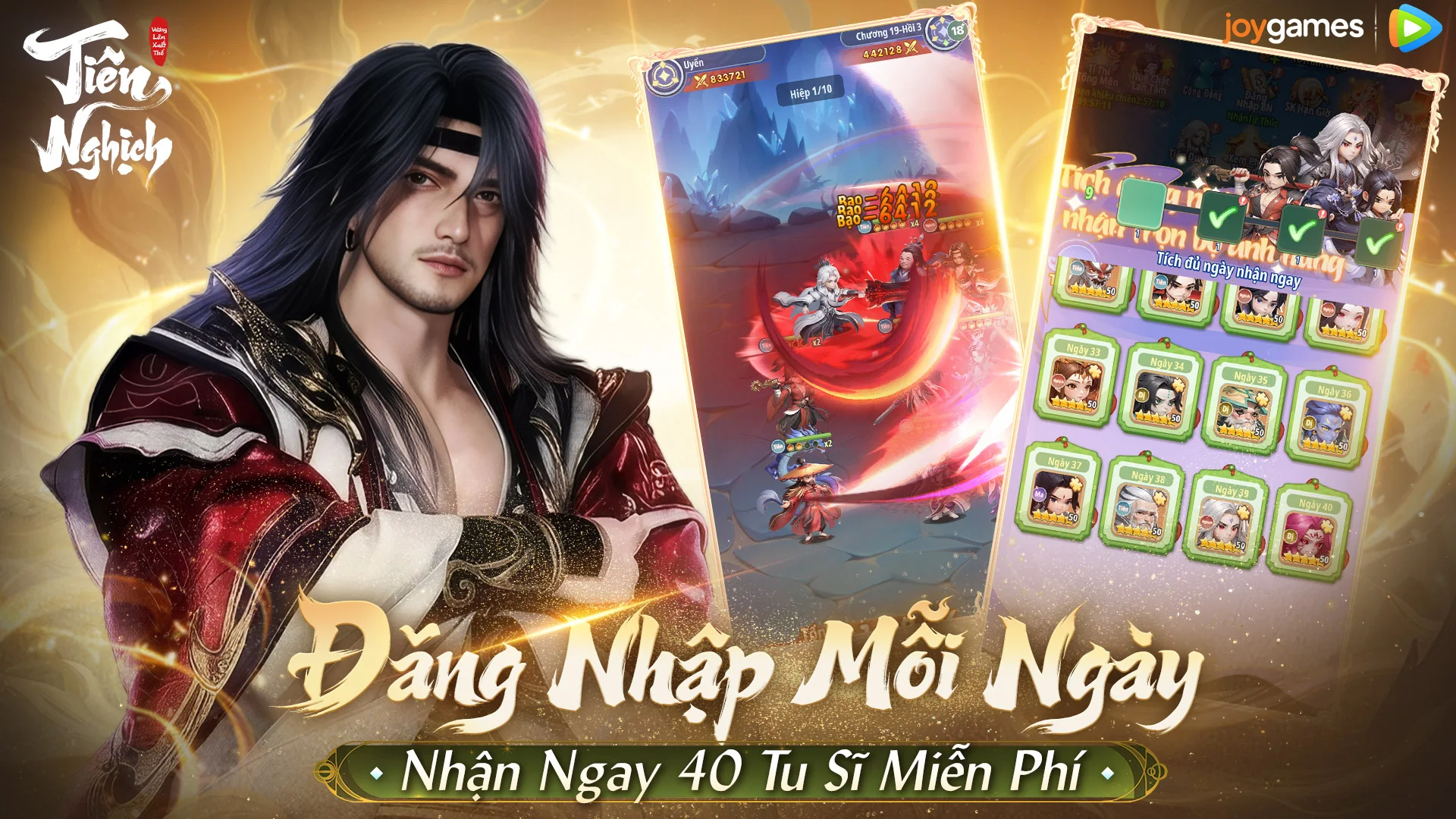 Tải Tiên Nghịch Mobile Joygames MOD APK (Mod Menu, One Hit, Vô Hạn Tiền) Mới Nhất v1.6 Tien Nghich Mobile Joygames apk mod