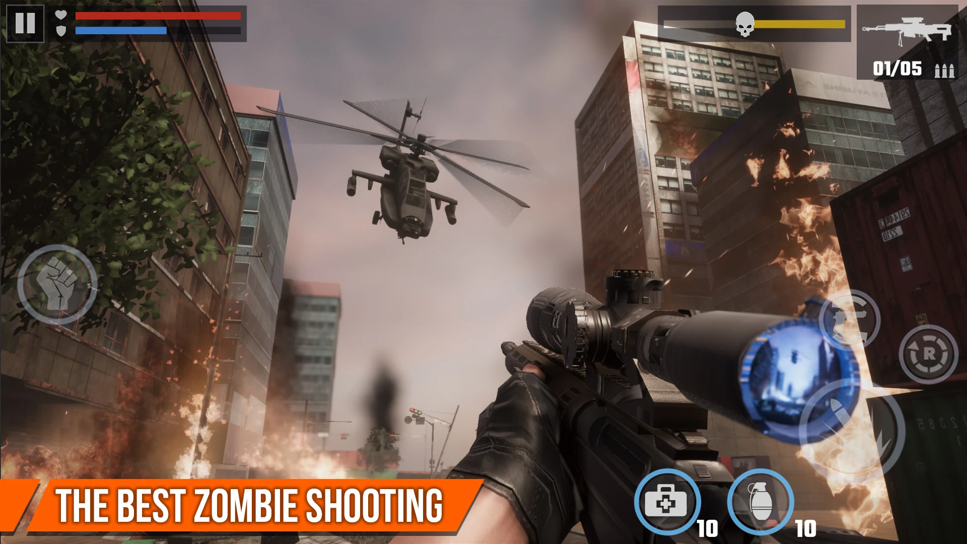 Tải Dead Target Mod APK (Mod Bất tử, Vô Hạn Tiền, Sát thương) v4.107.1 Dead Target apk