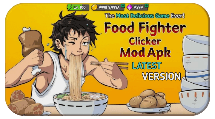 Tải Food Fighter Clicker Mod Apk (Mod Menu, Vô hạn tiền, Kim Cương) v10.16.9 Food Fighter Clicker Mod 1