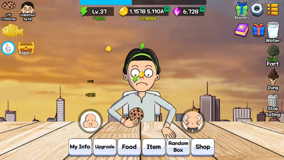 Tải Food Fighter Clicker Mod Apk (Mod Menu, Vô hạn tiền, Kim Cương) v10.16.9 Food Fighter Clicker Mod