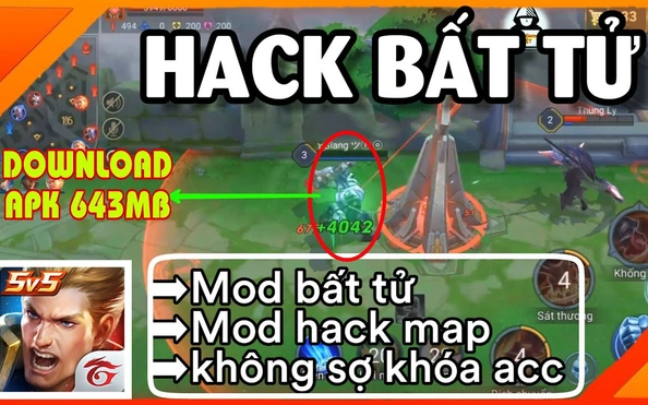 Tải Liên Quân Mobile Mod APK (Menu, Map, Full Skins) v1.63.1.5 Một Số Tính Năng MOD Hấp Dẫn Của Liên Quân Mobile MOD